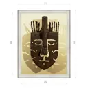 Картина в раме Декор Депо Константин Малютин "Маска 2" E20 66x51 см