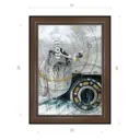 Картина в раме Декор Депо Алексей Макаров "Подшипник" E21 41x31 см