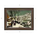 Картина в раме Декор Депо Питер Брейгель "Охотники на снегу" E21 31x41 см