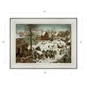 Картина в раме Декор Депо Питер Брейгель "Перепись в Вифлееме" E20 31x41 см