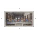 Картина в раме Декор Депо Леонардо да Винчи "Тайная вечеря" E20 46x86 см