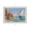 Картина в раме Декор Депо хоакин Соролла "Скала" E20 46x66 см