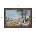 Картина в раме Декор Депо Питер Брейгель "Зимний пейзаж" E21 46x66 см