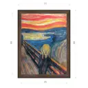 Картина в раме Декор Депо Эдвард Мунк "Крик" E21 66x51 см