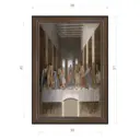 Картина в раме Декор Депо Леонардо да Винчи "Мона Лиза Джоконда" E21 51x36 см