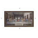 Картина в раме Декор Депо Леонардо да Винчи "Тайная вечеря" E21 46x86 см