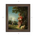 Картина в раме Декор Депо Франсуа Буше "Урок музыки" E21 41x36 см