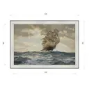 Картина в раме Декор Депо Монтегю Доусон "Гордый корабль" E20 46x66 см