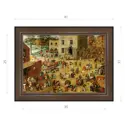 Картина в раме Декор Депо Питер Брейгель "Игры детей" E21 31x41 см