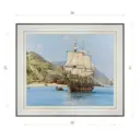 Картина в раме Декор Депо Монтегю Доусон "Пустой берег" E20 31x36 см