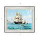 Картина в раме Декор Депо Монтегю Доусон "Завершение пути" E20 31x36 см