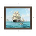 Картина в раме Декор Депо Монтегю Доусон "Завершение пути" E21 46x56 см