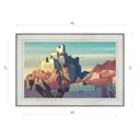 Картина в раме Декор Депо Николай Рерих Замок Ладах E20 31x46 см