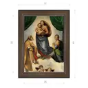Картина в раме Декор Депо Рафаэль Санти "Сикстинская Мадонна" E21 41x31 см