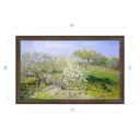 Картина в раме Декор Депо Моне "Яблони в цвету" E21 51x81 см