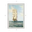 Картина в раме Декор Депо Монтегю Доусон На крыльях ветра E20 76x51 см