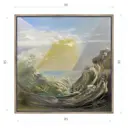 Картина в раме Декор Депо Михаил Харитонов Княжьи горы 90x90 см