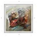 Картина в раме Декор Депо Михаил Харитонов Огни большого города E20 61x61 см