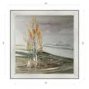 Картина в раме Декор Депо Михаил Харитонов Белая река E20 46x46 см