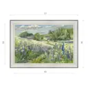 Картина в раме Декор Депо Ксения Черномор "Люпиновое поле" E20 36x51 см