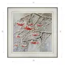 Картина в раме Декор Депо Михаил Харитонов Горит костер рябины красной E20 31x31 см