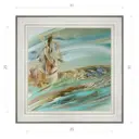 Картина в раме Декор Депо Михаил Харитонов Поединок E20 31x31 см