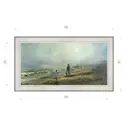 Картина в раме Декор Депо Ксения Черномор "Три возраста мужчины" E20 31x56 см