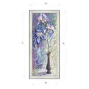 Картина в раме Декор Депо Ксения Черномор "Ирисы" E20 81x36 см