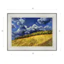 Картина в раме Декор Депо Ксения Черномор "В начале сотворил..." E20 31x41 см