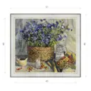 Картина в раме Декор Депо Ксения Черномор "Деревенский натюрморт" E20 46x51 см