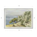 Картина в раме Декор Депо Ксения Черномор "Крым. Новый Свет. Царская Бухта" E20 46x66 см