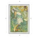 Картина в раме Декор Депо Ксения Черномор "Золотые брызги" E20 66x46 см