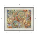 Картина в раме Декор Депо Ксения Черномор "Чудесная поляна" E20 36x46 см