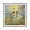 Картина в раме Декор Депо Ксения Черномор "Таинство" E20 61x61 см