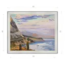 Картина в раме Декор Депо Ксения Черномор Лазуревая Бухта Новый Свет E20 51x61 см