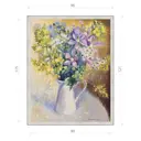 Картина в раме Декор Депо Ксения Черномор "Луговой цвет" E20 121x96 см