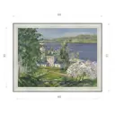 Картина в раме Декор Депо Ксения Черномор "Плёс" E20 51x66 см