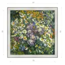 Картина в раме Декор Депо Ксения Черномор "Полевые цветы" E20 61x61 см