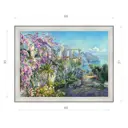 Картина в раме Декор Депо Ксения Черномор "Амальфи Вилла Руфало в Равелло" E20 51x66 см