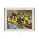 Картина в раме Декор Депо Ксения Черномор "Натюрморт Многоцветие" E20 36x46 см