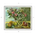 Картина в раме Декор Депо Ксения Черномор "Натюрморт с азалией" E20 61x71 см