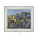 Картина в раме Декор Депо Ксения Черномор "Вид с Рождественки" E20 31x36 см