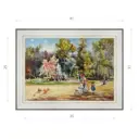 Картина в раме Декор Депо Ксения Черномор Италия Вилла Боргези E20 31x41 см