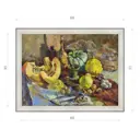 Картина в раме Декор Депо Ксения Черномор "Натюрморт Многоцветие" E20 51x66 см