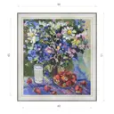 Картина в раме Декор Депо Ксения Черномор "Летний Ветер" E20 51x46 см