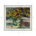 Картина в раме Декор Депо Ксения Черномор "Симфония лета" E20 46x51 см