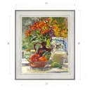 Картина в раме Декор Депо Ксения Черномор "С добрым утром" E20 36x31 см