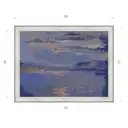 Картина в раме Декор Депо Ксения Черномор "Луна над лазурной бухтой" E20 51x66 см