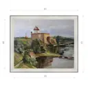 Картина в раме Декор Депо Ксения Черномор "Замок на Нарве" E20 51x61 см