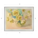 Картина в раме Декор Депо Ксения Черномор "Цветущее солнце" E20 46x56 см